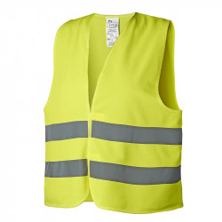 Phosphorescent signalling vest ADULT, green, EN ISO 20471 approved