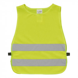 Phosphorescent signalling vest for CHILDREN, green, EN1150 approved - Img 3