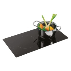 Plită cu inducție incorporabilă Can C-PI3050, 2 zone de gătit, sticlă ceramică, 300 x 505 mm