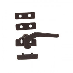 Polyplastic window handle with screw fixing, distance 20 mm