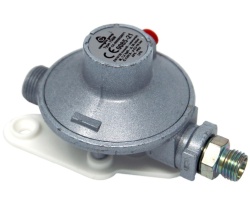 Regulator pentru rulote cu montaj pe perete, conexiune teava, 30mbar, 1,2 kg/h - Img 3