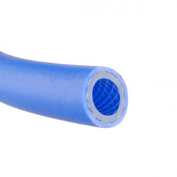 Reinforced pressure resistant hose, BLUE, 10mm inner Ø, per metre