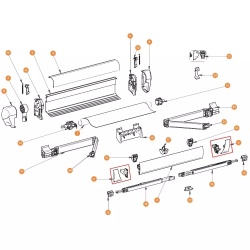 Set capace pentru marchiza Thule Omnistor 5003, ALB - Img 4