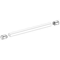 Set capace profil frontal Thule pentru Omnistor 1200, stânga și dreapta (1500602935)