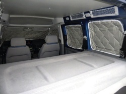 Set complet folii izolatoare protectie termica pentru interior VW T5/6/6.1, 8 buc - Img 5