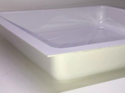 Shower bath tub 58 x 58 cm for installation in caravans or motorhomes - Img 2