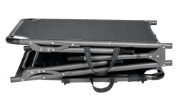 Slimline luxury folding bed with sunshades, aluminium frame and adjustable backrest - Img 4