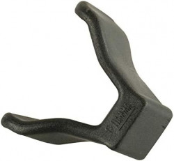 Track end for Fiamma bike rack, BLACK