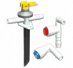 Truma boiler to Ø 10mm hose connection kit