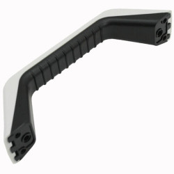 Universal handle for caravans, 180 mm, white with grey - Img 4