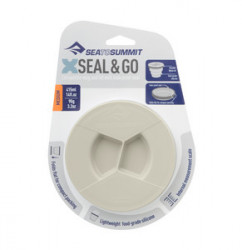 Vas pliabil cu capac X Seal & Go Medium, 400 ml - Img 2
