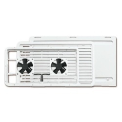 Ventilation grille for fridges, 518 x 278 mm, with fan included, compatible with LS300