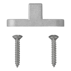 Vertical support for tent poles for caravans, zinc, 3 pcs - Img 4