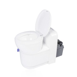 WC fix Sanjo cu golire tanc la exterior si usa de serviciu inclusa, montaj aplicat - Img 8