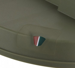 WC mobil ecologic portabil "Enders Deluxe", pompa cu piston, indicator nivel de umplere si roata de transport integrata - Img 3