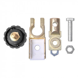 17.5 mm diameter terminal with switch for car battery 6/24V - Img 5