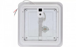 28 x 28 Berger hatch with included fan and mosquito net, transparent cover - Img 3