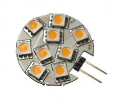 9 LED bulb, 150 lumen, G4 socket
