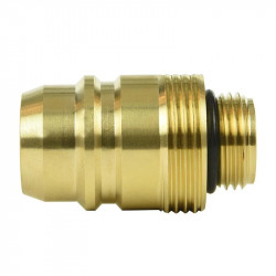 Adaptor Spain, Portugal (Euronozzle) for camping LPG cylinder refuelling (thread 22mm right) - Img 5
