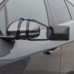 Additional side mirror extension "Duo" 18 x 12 cm high with convex mirror for blind spot - Img 5