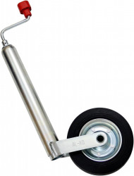 ALKO support / manoeuvring castor, 48mm tubing, metal rim, load 150 kg - Img 2