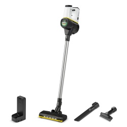 Aspirator vertical Karcher VC 6 Cordless, 250W, sistem de filtrare HEPA 12, iluminare LED