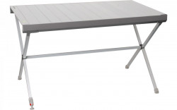 "Axia Titanium" aluminium rolling table with aluminium top