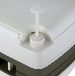 Berger Comfort mobile WC with level indicator and water pump - Img 5
