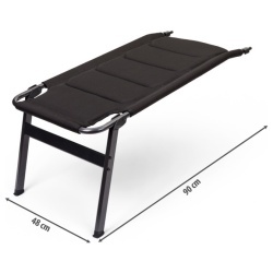 Berger Novara footrest for the Novara folding chair, black