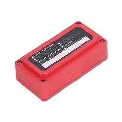 Busbar busbar max 48V / 300 A, 4P with flameproof enclosure, RED - Img 3