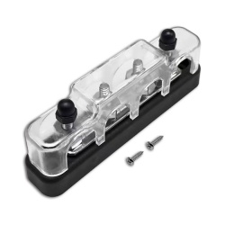 Busbar, max. 48 V / 150 A, 4-pole, with protective housing - Img 4