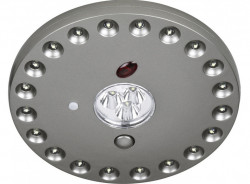 Camping lamp with 23 LED, remote control and adjustable intensity