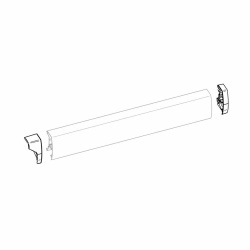 Capace profil frontal eloxate Thule pentru 9200, stânga și dreapta (1500602496)