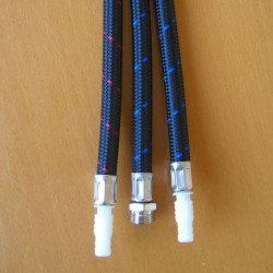 Capri hot/cold water coil, shower outlet under worktop, mounting hole diameter ø 33mm - Img 2