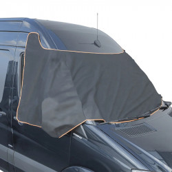 Car windscreen cover with magnetic fastening, 345 x 105 cm - Img 2