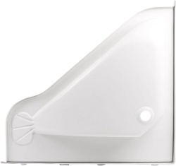 Chiuvetă de colt pentru baie cu suport de sapun 58 x 54 mm - Img 2
