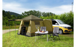 "Cilento ECO" tent for minibus, SUV, 330 cm x 335 cm, installation height 180 - 210 cm - Img 2