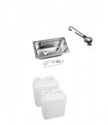Complete "City Van" water assembly for motorhomes, commercial caravans - Img 2