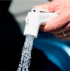 Complete mobile shower set with pump 10l/min 12V, including bidet and connection cable - Img 2