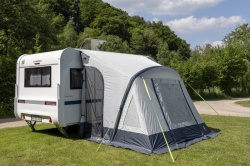 Cort gonflabil pentru rulota One Beam Air, lungime 220 cm, inclusiv fusta rulota - Img 7