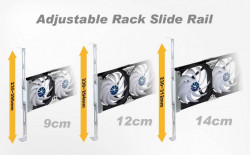 Double fan for caravan fridges with manual or automatic adjustment - Img 6
