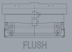Drawer lock for worktop thickness 12-18 mm - Img 2