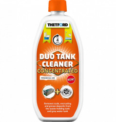 "Duo Tank Cleaner" solution for cleaning WC and grey water tanks