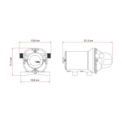 External water pump "Aqua F" 13l/min - Img 2