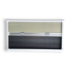 Fereastra cu rama de aluminiu MASIS cu JALUZEA inclusa, 850 x 450 mm - Img 6