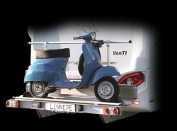 Findus motorbike carrier for motorhomes, load 150 kg