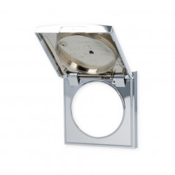Frame with cover for the Berker Integro system, CHROM CHROMED POLISHED - Img 3