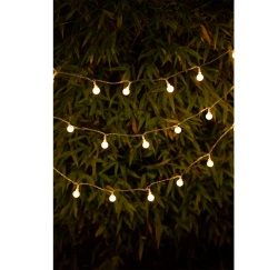 Ghirlandă luminoasa 100 LED, cu telecomanda si alimentare 12V USB sau baterii