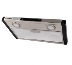 Illuminated exhaust hood for caravans or motorhomes