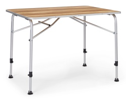 Masă camping Livenza cu picioare reglabile 100 x 68 cm